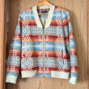 Women's XL Pendleton Bomber Jacket